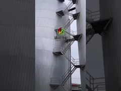 réacteur anaérobie des eaux usées 5000m3x2sets