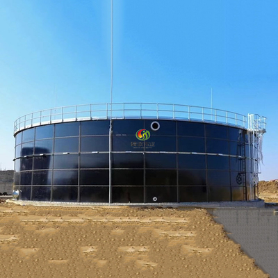Bio conception d'usine à gaz de Gobar de projet de biogaz de construction de gaz dans le Marathi