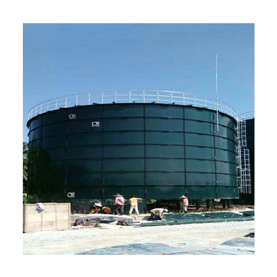Production de biogaz de digesteur anaérobie de fumier animal dans le projet d'usine de biogaz
