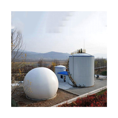 Production de biogaz de digesteur anaérobie de fumier animal dans le projet d'usine de biogaz