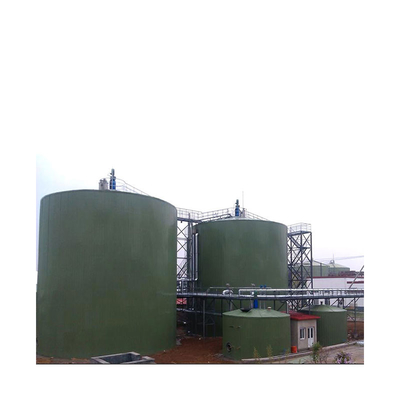 Usine anaérobie complètement mélangée de digestion anaérobie de réacteur
