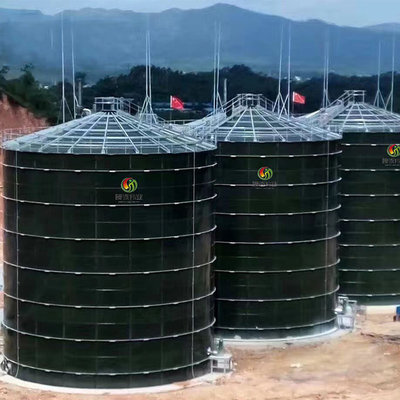 Q235B Réservoir de digestion anaérobie en tôle d'acier pour élevage de poulets