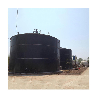 Capacité anaérobie de digesteur de biogaz de réservoir de digesteur d'engrais de porc