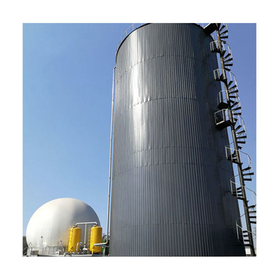 Capacité anaérobie de digesteur de biogaz de réservoir de digesteur d'engrais de porc