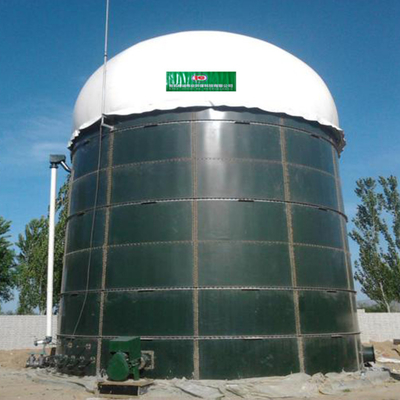 Projet anaérobie de digesteur de biogaz anaérobie de réacteur de CSTR en Chine