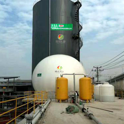 Biogaz à l'usine de CNG dans la digestion anaérobie d'usine de biogaz dans la production de biogaz