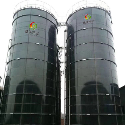 Équipement industriel de digestion anaérobie avec surface lisse et polonaise