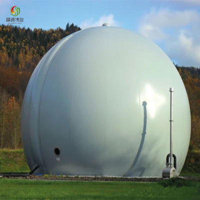 Support de biogaz de soupape de sécurité de vide avec la mousse de polyuréthane isolée