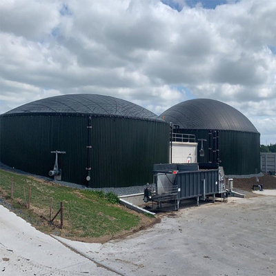 Projet de centrale de biogaz à énergie renouvelable utilisant la digestion anaérobie