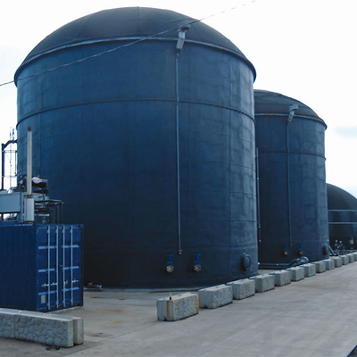 Projet de centrale de biogaz à énergie renouvelable utilisant la digestion anaérobie