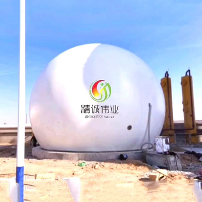 Taille adaptée aux besoins du client par support de gaz de double membrane de la plage de température-30℃~+70℃