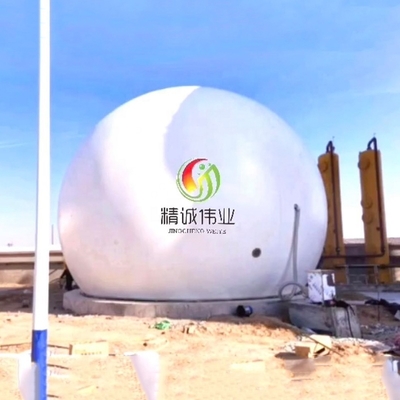 Support de biogaz de soupape de sécurité de vide avec la mousse de polyuréthane isolée