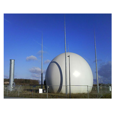 Récipient de gaz de biogaz à commande automatique avec matériaux spéciaux anticorrosion