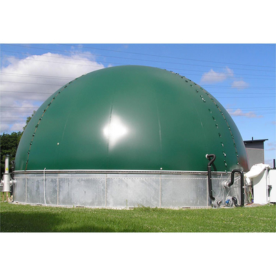 Récipient de gaz de biogaz à commande automatique avec matériaux spéciaux anticorrosion