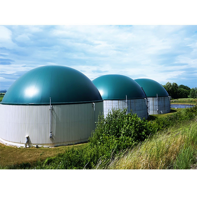 Q355B Q235B Réservoir de digestion anaérobie en tôle d'acier avec garantie d'un an