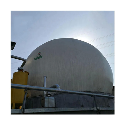 Recyclage du traitement de surface Contenant de biogaz pour les besoins industriels