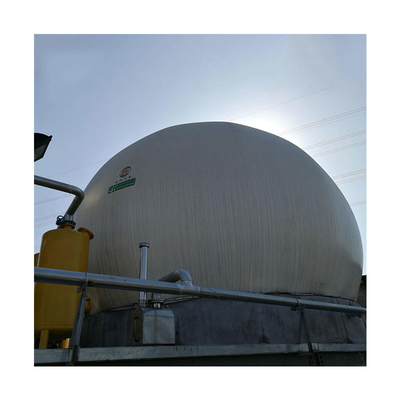 support de gaz de biogaz de film du double 880m3 réutilisant l'anti corrosion