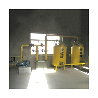 Équipement de purification de biogaz de filtre de 10PPM H2S avec le déshydrateur et le Desulfurizer