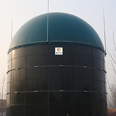 Biogaz anaérobie du réacteur à lit fluidisé UASB d'engrais de poulet