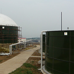 Lit anaérobie de boue de Rate Anaerobic Reactor Kitchen Waste de flux ascendant élevé de digesteur