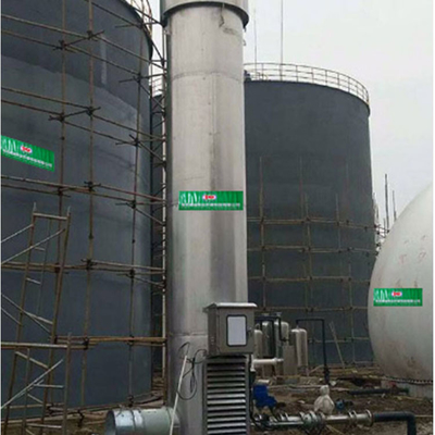 Usines 1 de MW de biogaz de centrale renouvelables de réacteur anaérobie