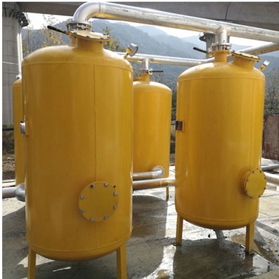 Équipement de purification de biogaz de filtre de 10PPM H2S avec le déshydrateur et le Desulfurizer