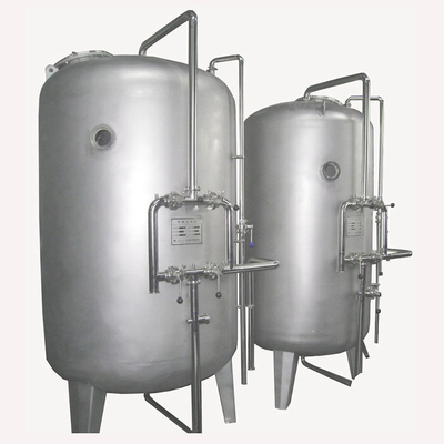 Système de filtration de multimédia du filtre de sable de multimédia d'acier au carbone 220V 50Hz