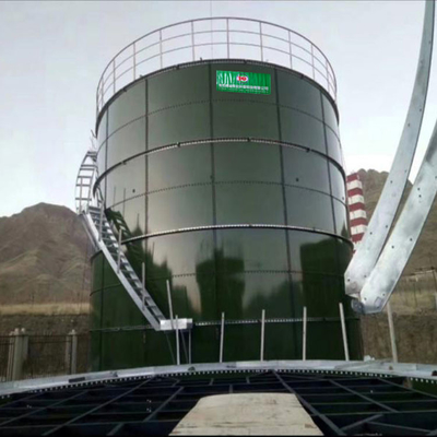le réservoir anaérobie CSTR du digesteur 800m3 a avancé le réservoir de rebut de biogaz de digesteur