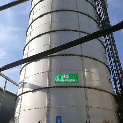 le réservoir anaérobie CSTR du digesteur 800m3 a avancé le réservoir de rebut de biogaz de digesteur