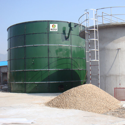 Fosse septique de digesteur anaérobie du réservoir RNG de digesteur de biogaz de WWTP 800m3